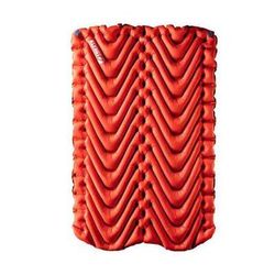 Klymit Insulated Double V Sleeping Pad - Orange 12in x 7in