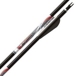 Easton Superdrive 19 330 spine Carbon Arrows - 12 Pack - Black