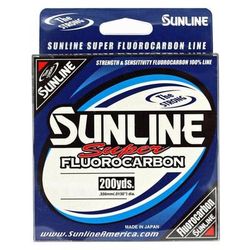 Sunline Super Fluorocarbon Fishing Line - Clear