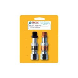 Gentec Quick Connector Sets, Regulator-to-Hose Connector Set, 145 psi, Fuel/Oxygen (331-QC-RHPRSP)