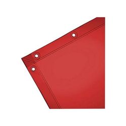 Jackson Safety See-Thru Orange Welding Curtain, 6 ft X 6 ft, Vinyl (138-36292)