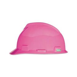 MSA V-Gard(R) Protective Cap, Fas-Trac(R) III, Size 6-1/2 to 8, Hot Pink (454-10155230)