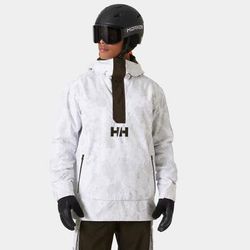 Helly Hansen Men's ULLR D Insulated Ski Anorak Jacket Grey L