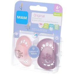 Mam Original 6+ Matt Silicone Femmina 2X 1 St