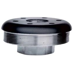AB Suppressor Raptor Flush Mount 1/2x28 TPI 1.625in Diameter Titanium Silver F22-FM-1/2-28