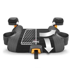 Chicco GoFit Plus Belt Positioning Booster Car Seat - Iron