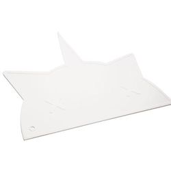 BamBamBoom Non-Slip Silicone Placemat - Unicorn-Cat White