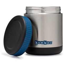 Yumbox Zuppa Stainless Steel Thermal Food Jar & Spoon, 14oz - Twilight Black