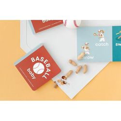 Left Hand Book House Board Book - Baseball Baby
