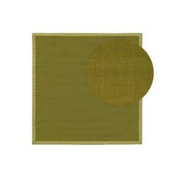 Tappeto sisal verde 150x150