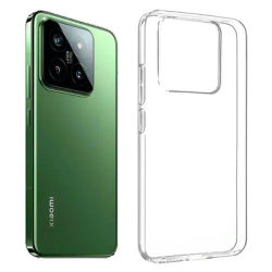 ULTRA THIN TRANSPARENT MACROPORE SILICONE SOFT CASE FOR XIAOMI MI 14 13 T 13T PRO CLEAR SHELL FOR