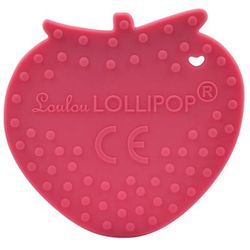 Loulou Lollipop Silicone Teether - Strawberry