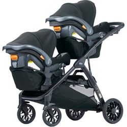Chicco Corso Flex Infant Car Seat Adapter/Basket - Black