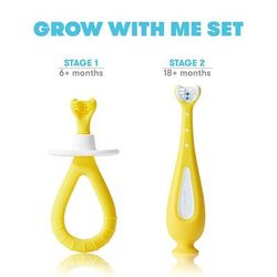 FridaBaby Grow-with-Me Training Toothbrush Set