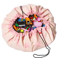 Play & Go Toy Storage Bag - Pink Elephant