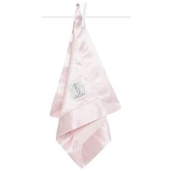 Little Giraffe Velvet Deluxe Blanky - Pink