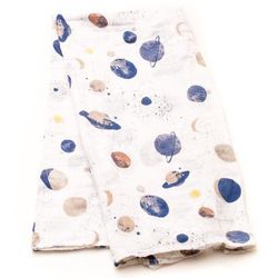 Little Unicorn Cotton Muslin Swaddle - Planetary
