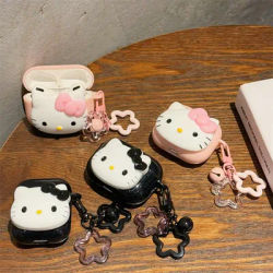 Mignon KT chat housse de protection pour AirPods Pro2 housse de protection dessin animé Bluetooth