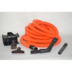 Titan Garage T3 Kit with 30 foot Orange Crushproof Hose and 1.25 inch Attachments