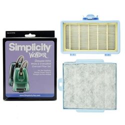 Simplicity Genuine HEPA Media and Granulated Charcoal Filter Set for Wonder Models SF19G, 3 Sets