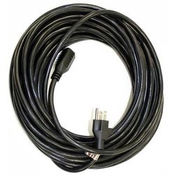 50 Foot 16/3 Black Extension Cord