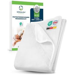 Sensalou proteggi materasso impermeabile 2 St