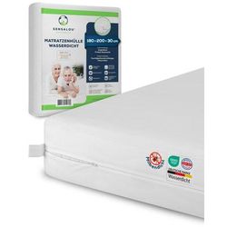 Sensalou Coprimaterasso impermeabile con cerniera 1 St