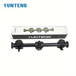 TEMU 1pc Yunteng 369 Aluminum Alloy Overhead Shot Extension Pole, Horizontal Rod Camera Support Frame, Vertical Shooting Tripod Adapter, Live Slr Photography Arm