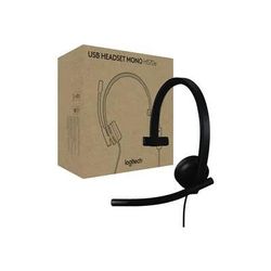 Logitech H570e Wired USB-C Mono Headset for Teams