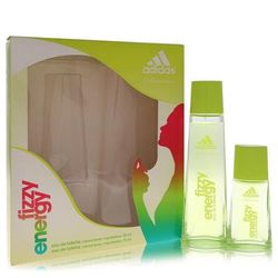 Adidas Fizzy Energy For Women By Adidas Gift Set - 2.5 Oz Eau De Toilette Spray + 1 Oz Eau De Toilet