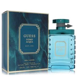 Guess Uomo Acqua For Men By Guess Eau De Toilette Spray 3.4 Oz
