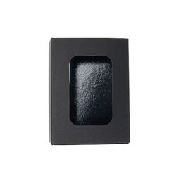 Black Two Piece Paper Boxes 3 3/4" x 2 1/2" x 2 1/4" 25 pack MBS8B
