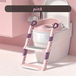TEMU 1pc ' Toilet, Foldable Toilet For , Folding Potty Training Seat With Step Stool, Great Christmas Halloween Thanksgiving Day Gift, New Year's Gift, Valentine'sday Gift, Panlynner