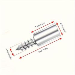TEMU 30pcs Heavy Duty Shelf Support Pins - Adjustable, Load-bearing - Suitable For Cabinets, Bookshelves And Wardrobes - Rust-proof And