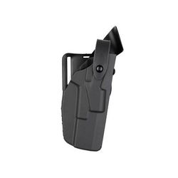 Safariland 7360 7TS ALS/SLS Mid-Ride Level III Glock Duty Holster Glock 22 Gen5 w/TLR-7 Left Black STX Plain 7360-82527-412