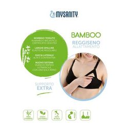 MYSANITY Reggiseno Allattamento Supporto Extra Coppa C Bianco 1 St