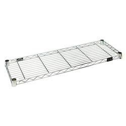 Quantum Food Service 1248C Chrome Wire Shelf - 48"W x 12"D, Silver