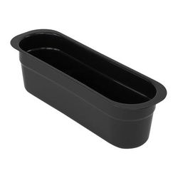 Quantum Food Service FSB-1544 BK Bus Box - 14 3/16" x 4 7/16" x 4 1/8", Black, Case of 12
