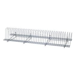Quantum Food Service SG-TDR461410GY Store Grid Tray Drying Rack - 46 1/2" x 14" x 11 1/4", Gray