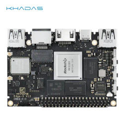 Khadas Edge2 ARM PC Pro/Maker Kit Pro/Edge-V Pro 16+64GB eMMC Single Board Computer Rockchip RK3588S, 6 Tops NPU, support 4K UI