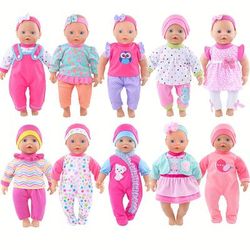 TEMU 10 Sets Of Doll Clothes Combination, Suitable For Small Dolls From 10 To 14 Inches, Dolls Not Included, Dollbie