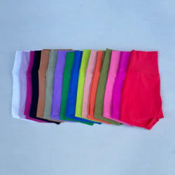 Womens Pants Outdoor Jogging Soft Leggings Woman Gym High Waist Cycling Fitness Sport Shorts Breathable Yoga Shorts Tights
