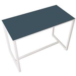 table réunion haute 6 pers. plt. anthracite- manutan expert