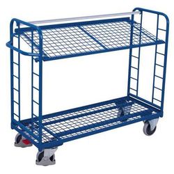 Chariot Avec 2 Étagères Grillagées / Sw-640.223 - Variofit