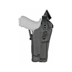 Safariland 6360RDS ALS/SLS Mid-Ride Level-III OWB Belt Holster w/ Left Hand Glock 19/23 Streamlight TLR-7 Left STX Plain Black 6360RDS-28327-412