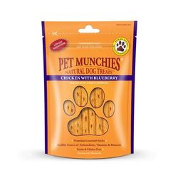 90 Salmon & Sweet Potato Sticks Pet Munchies Dog Treats