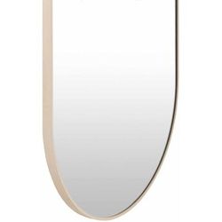 Marmelete 65"H x 22"W x 1"D Modern Dark Red Full Length Mirror - Boutique Rugs