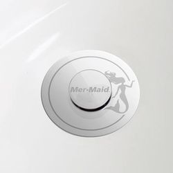 Mer-Maid Drain Magic® Sink Stopper by MERMAID™ in Chrome