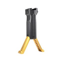 Strike Industries Bipod Grip w/ Aluminium Legs Gray ARALBIPODTITAN