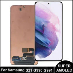 For Samsung Galaxy S21 5G Super AMOLED Display Screen G990F G991F G991U G991BD Lcd Display Touch